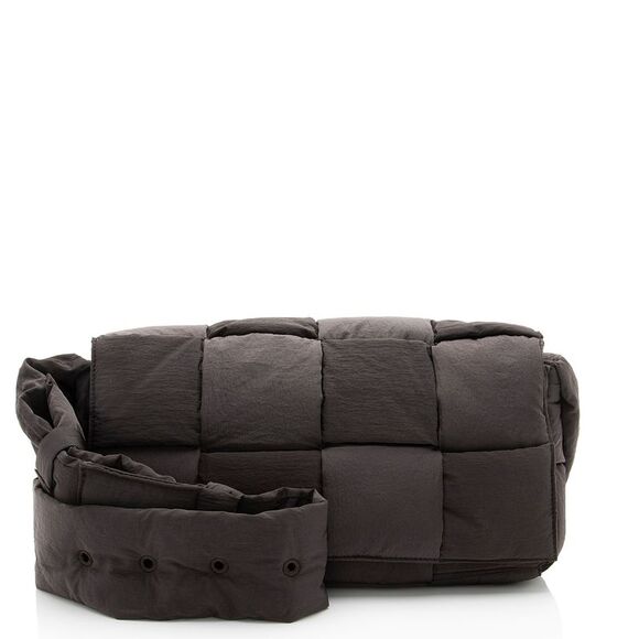 Bottega Veneta Handbags - Bottega Veneta Puffed Nylon Tech Cassette Crossbody